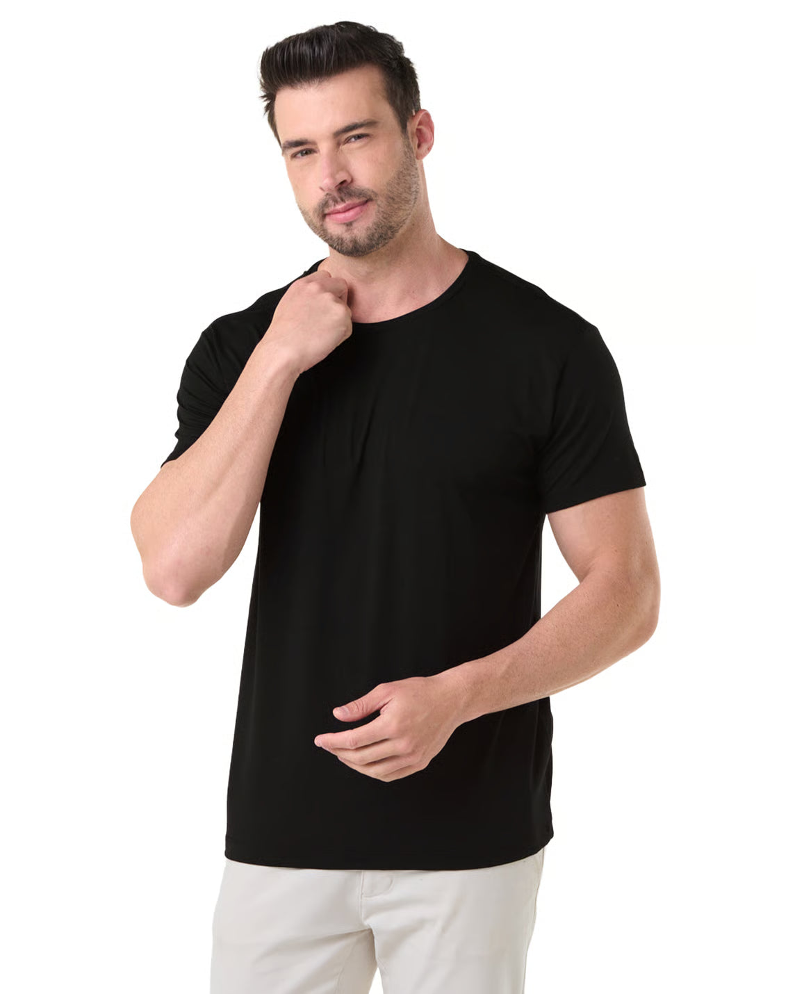 Camiseta Tech Modal Masculina Preta